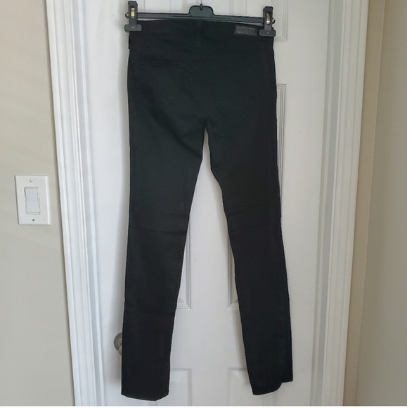 AG EUC The Stilt Black Cigarette Leg Jeans - Picture 6 of 8